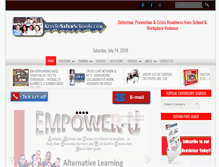 Tablet Screenshot of keystosaferschools.com